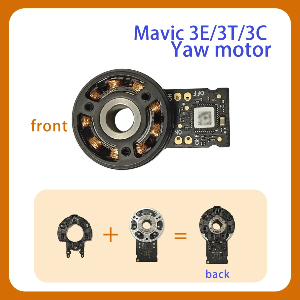 Mavicサーマルイメージングジンバルモーター、業界に適しており、mavic 3、3c、yawモーターに適しており、mavic 3と互換性があります