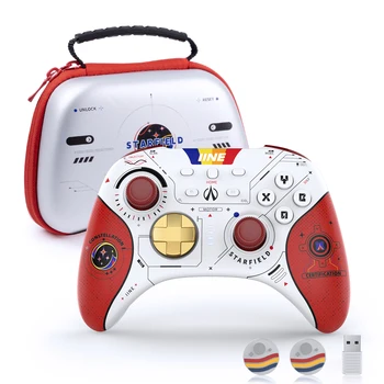 IINE Star-Field PC Controller with Thumb Stick Cover for Switch/Steam/iOS/Android/iPad/PC/Laptop*2