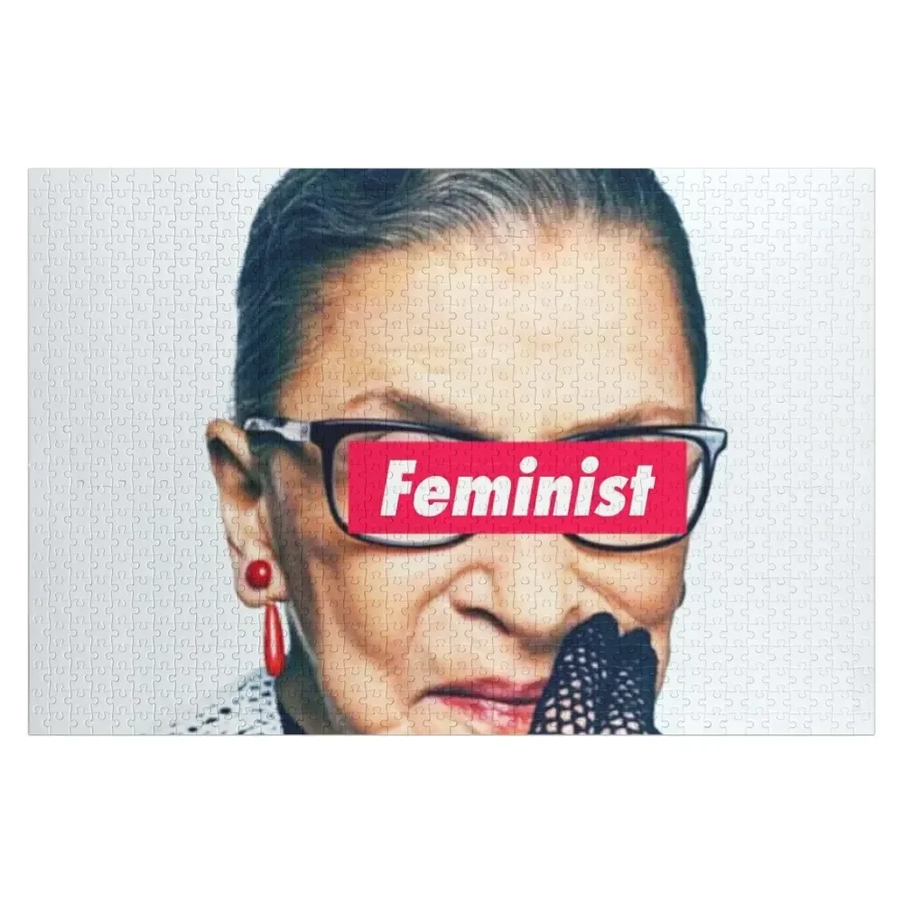 

Notorious Feminist RBG Jigsaw Puzzle Wood Name Personalized Toys Personalised Toys Puzzle