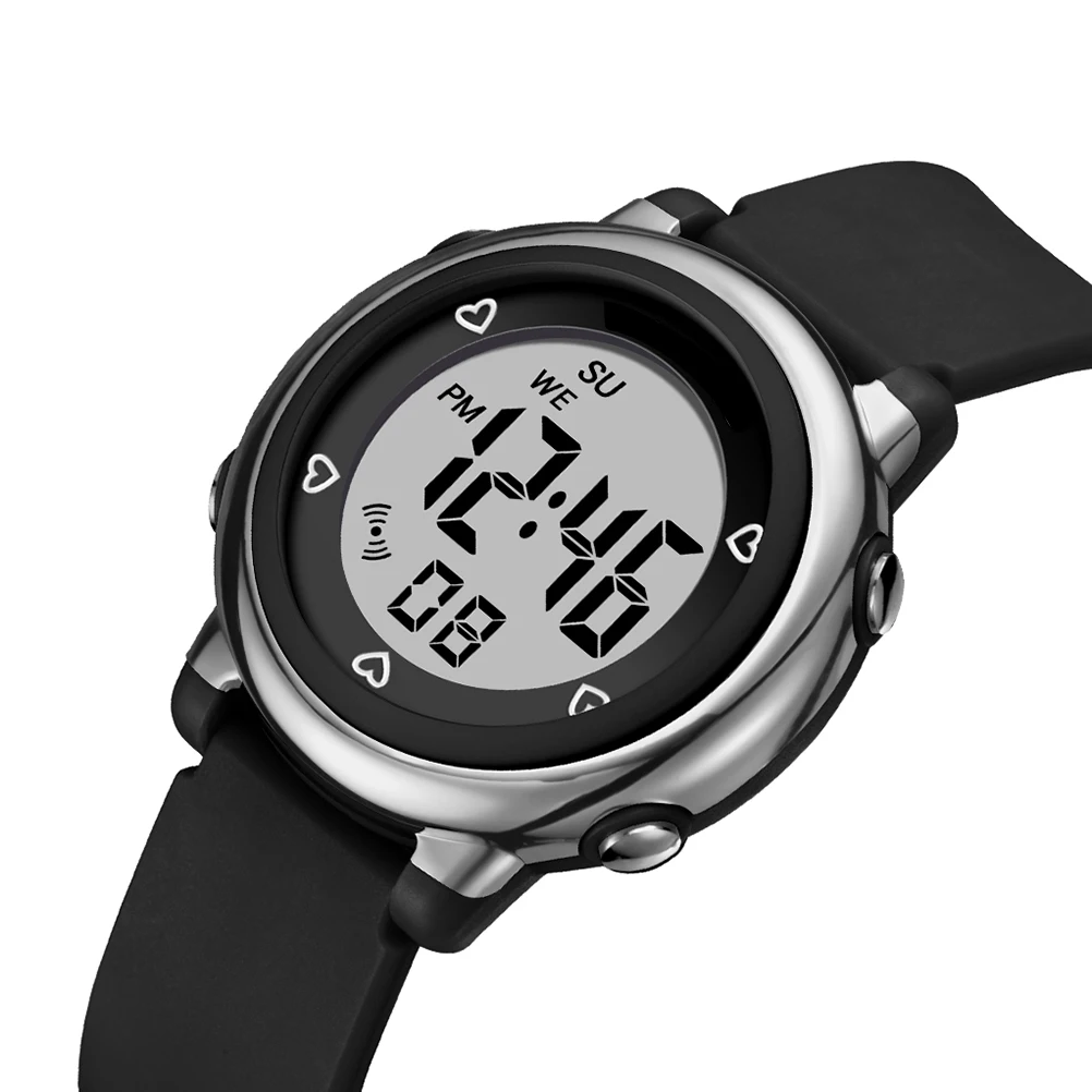 

LED Watch Women Electronic for Luminous PU Material Students Gift Comfortable