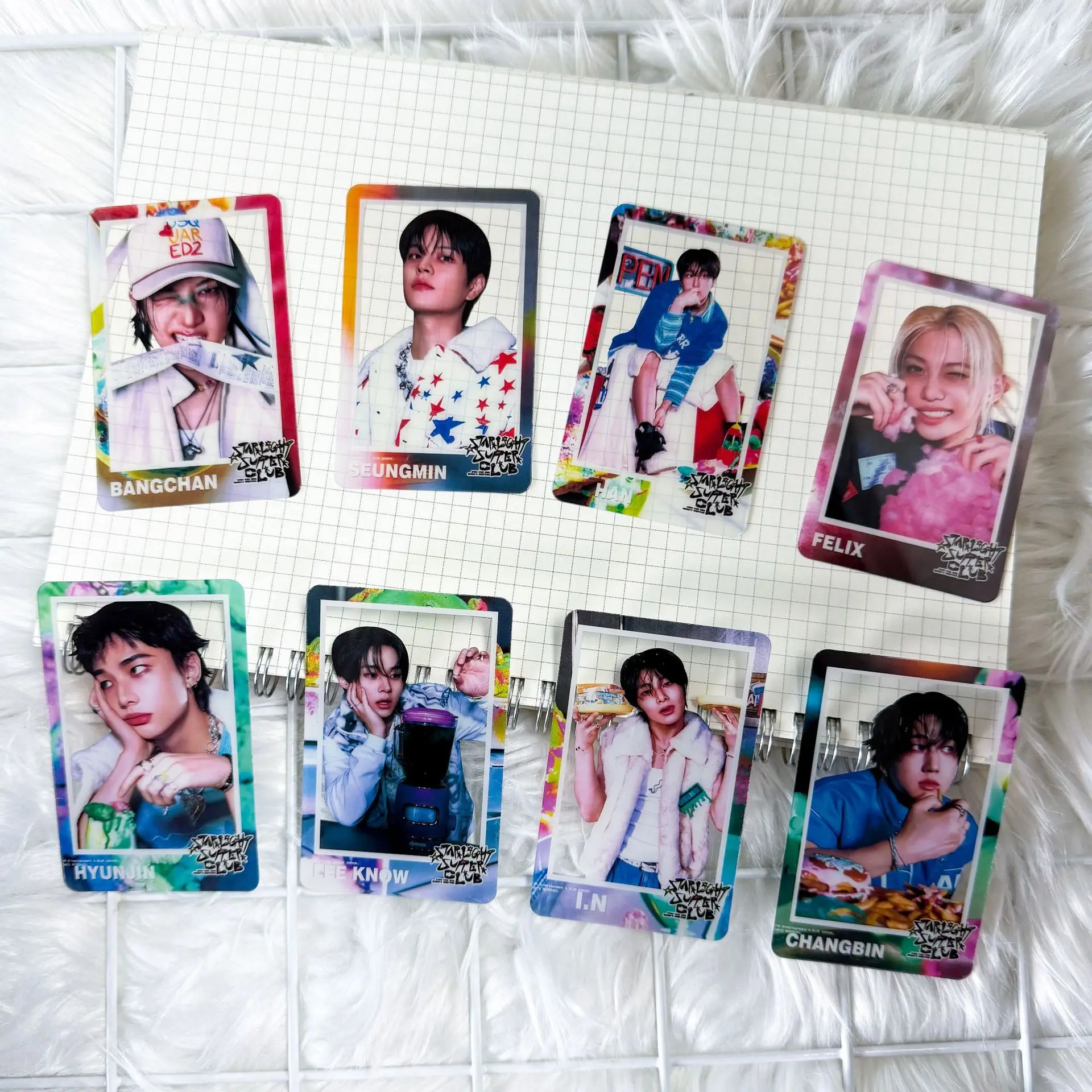 SKZOO Stray Kids NOUVEAU mini album KPOP DO IT carte transparente, petite carte à collectionner en PVC, STAY, collection de fans, cadeau de vacances, cadeau