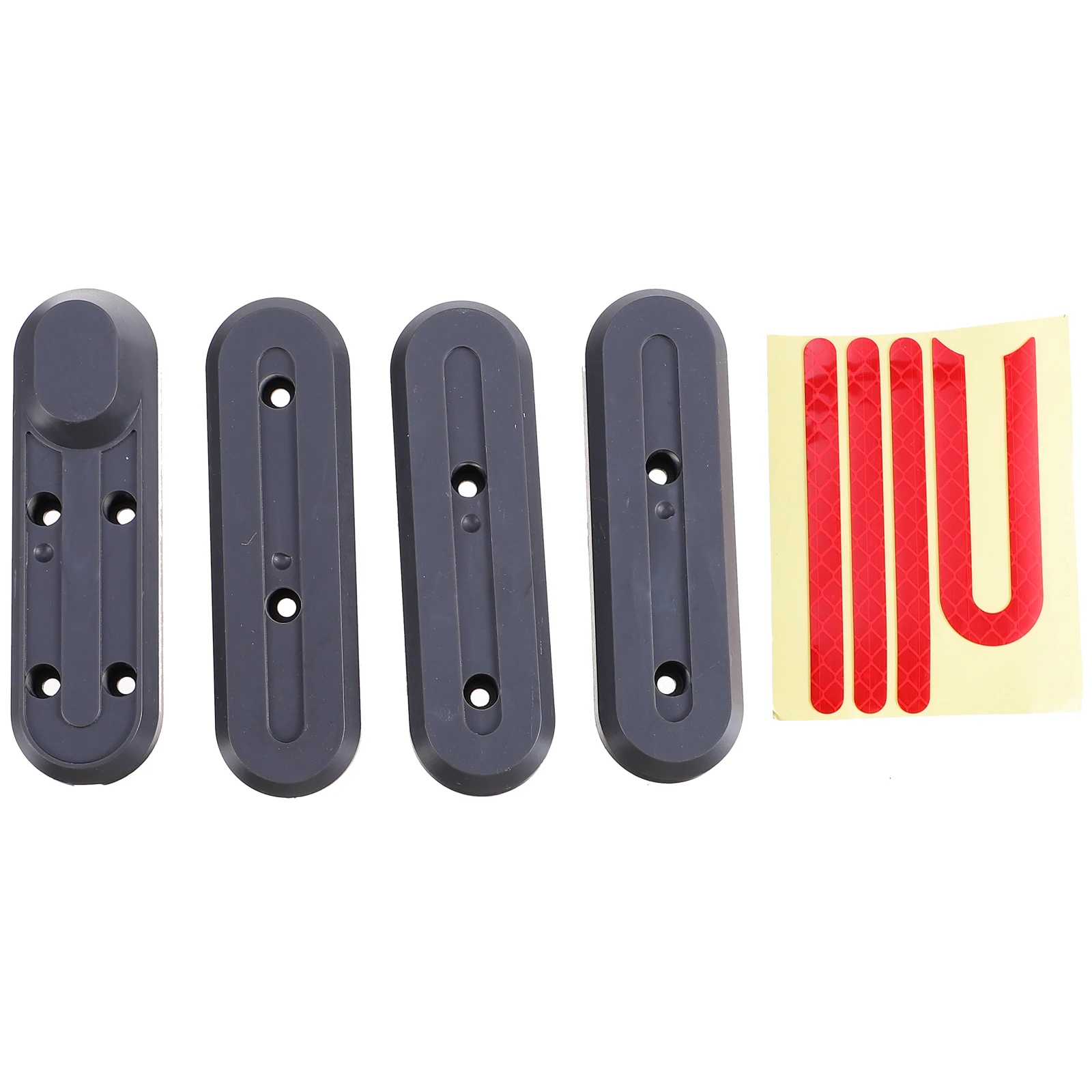 

Scooter Wheel Hubs Caps Protective Shell Front Rear Decorative Cover PC ABS Material Reflective Sticker Compatible Millet 1S