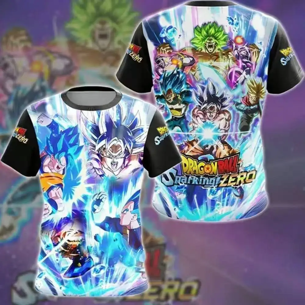 Dragon Ball Son Goku Japan Nationalmannschaft Fußballtrikot 3D Schnelltrocknendes T-Shirt für Männer Frauen Fans Outdoor-Sport-Trainingskleidung – Detail 11