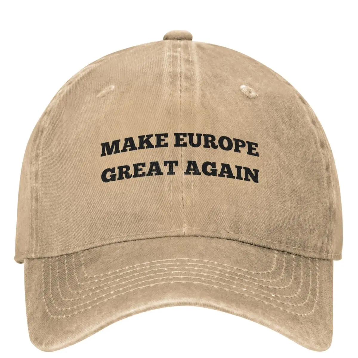 MEGA Make Europa Great Again Washed Baseball Cap Casual Trucker Dad Hat Spring Unisex Teens Tennis Skate Design Baseball Caps