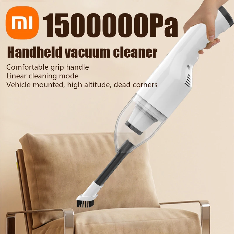 Xiaomi 190000Pa Handheld Cordless Vacuum Cleaner Pusher Vacuum For Home Car Multi Purpose Rechargeable Floor Cleaner With Mop