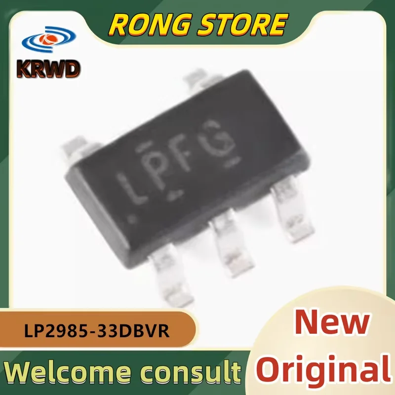 30PCS LPFG New and Original Chip IC SOT-23-5 LP2985-33DBVR LP2985-33DB LP2985-33 LP2985