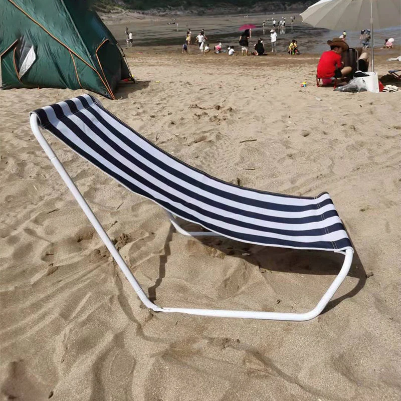 Portable Outdoor Beach Deck Chair Camping Easy Folding Nap Chair Fishing BBQ lounge travel recliner accessories