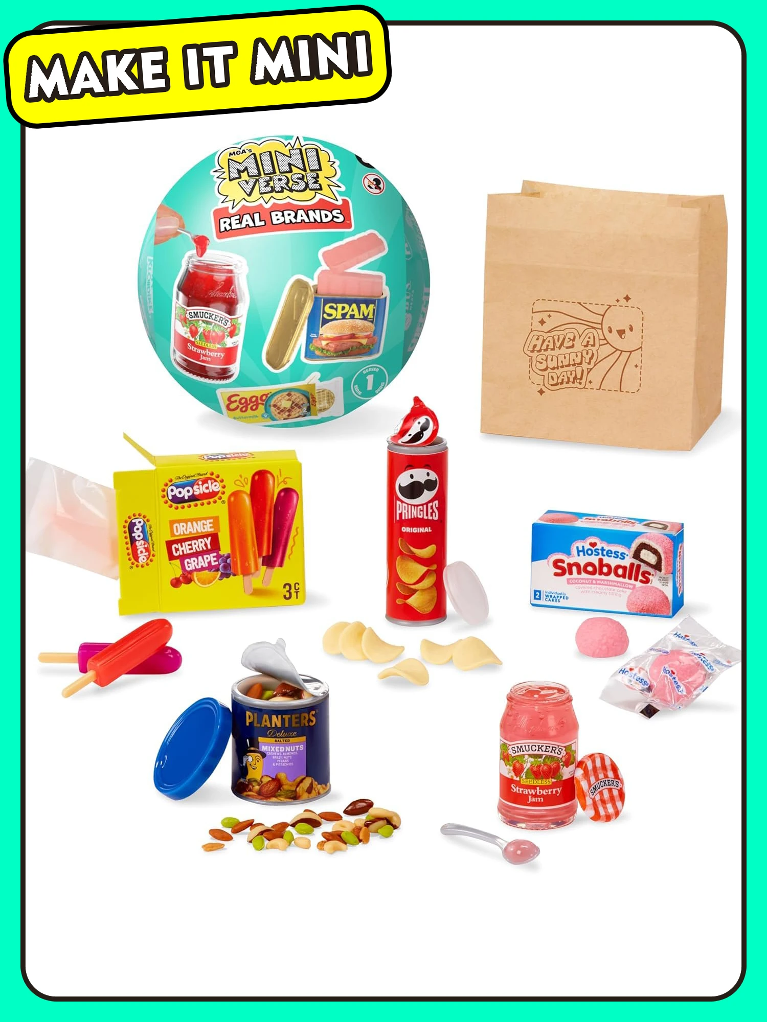 MINI VERSE REAL BRANDS Mini toys for DIY making