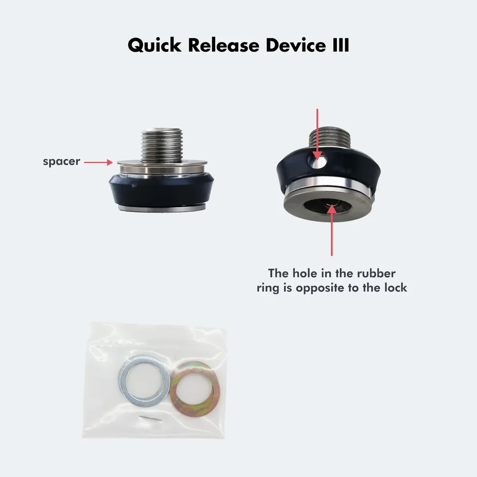 Wellgo Original Pedals Quick Release Device M111 QRD3 Ultralight
