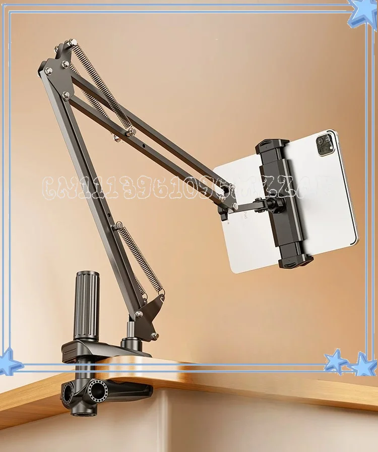 Mobile Phone Holder, Bedside Tablet, Lazy Bracket, Desktop Cantilever Support Frame, Computer Universal Clip