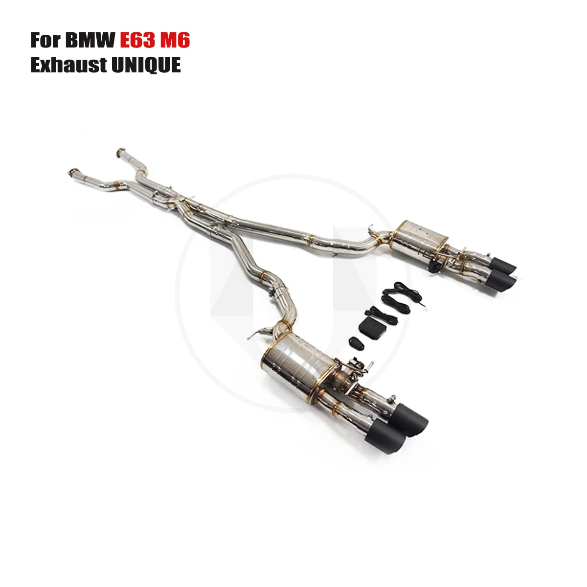 

UNIQUE Designs BMW E63 E64 M6 5.0L T304 stainless steel sports Valved Exhaust System