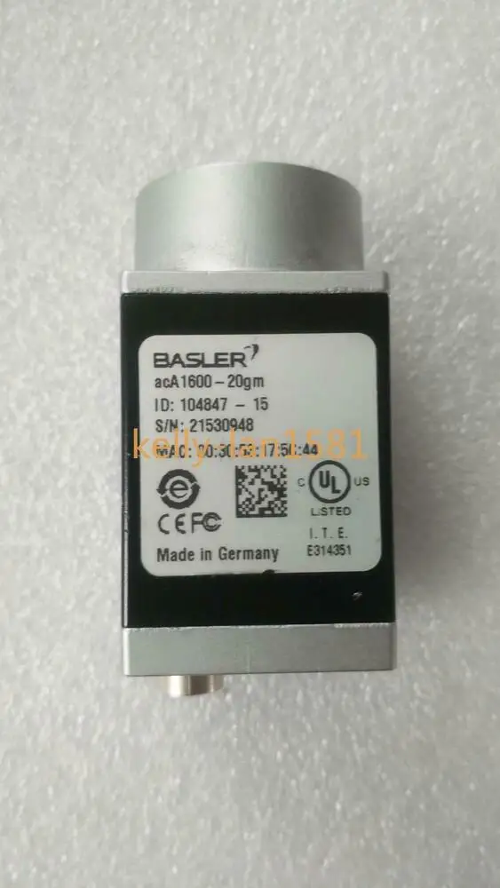 1Pcs Used BASLER aca1600-20gm Industrial camera