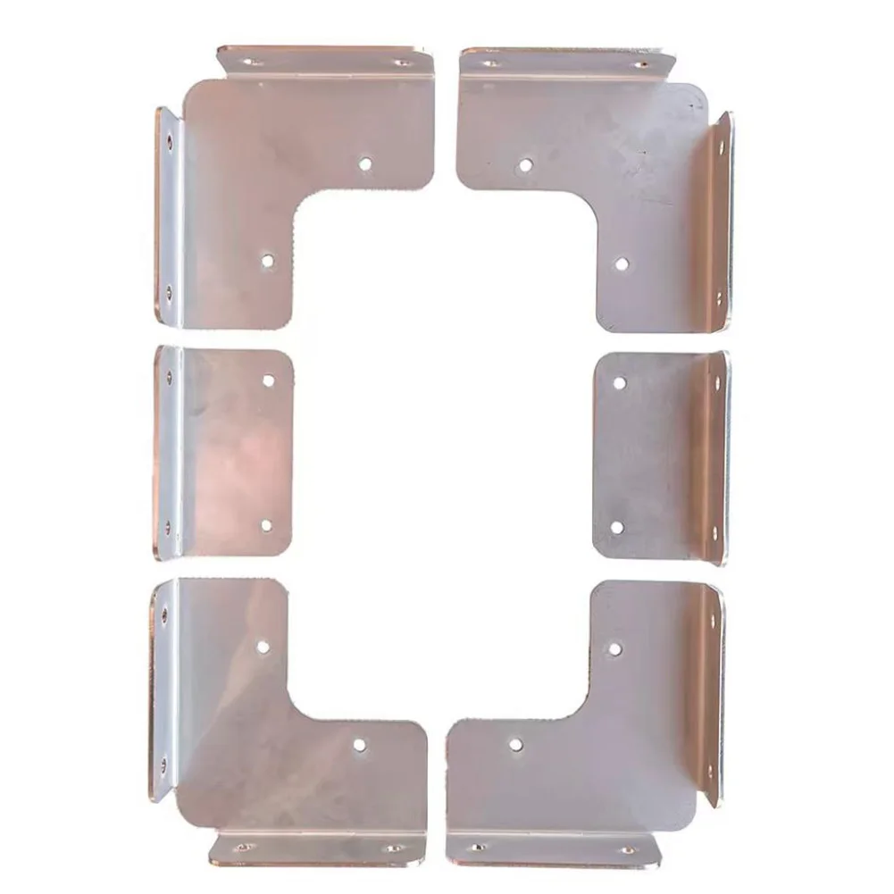 

Corner Screw Kit Solar Panel Bracket 304 Stainless Steel Rust-free Versatile Yacht Installation Kit Solar Panel Bracket