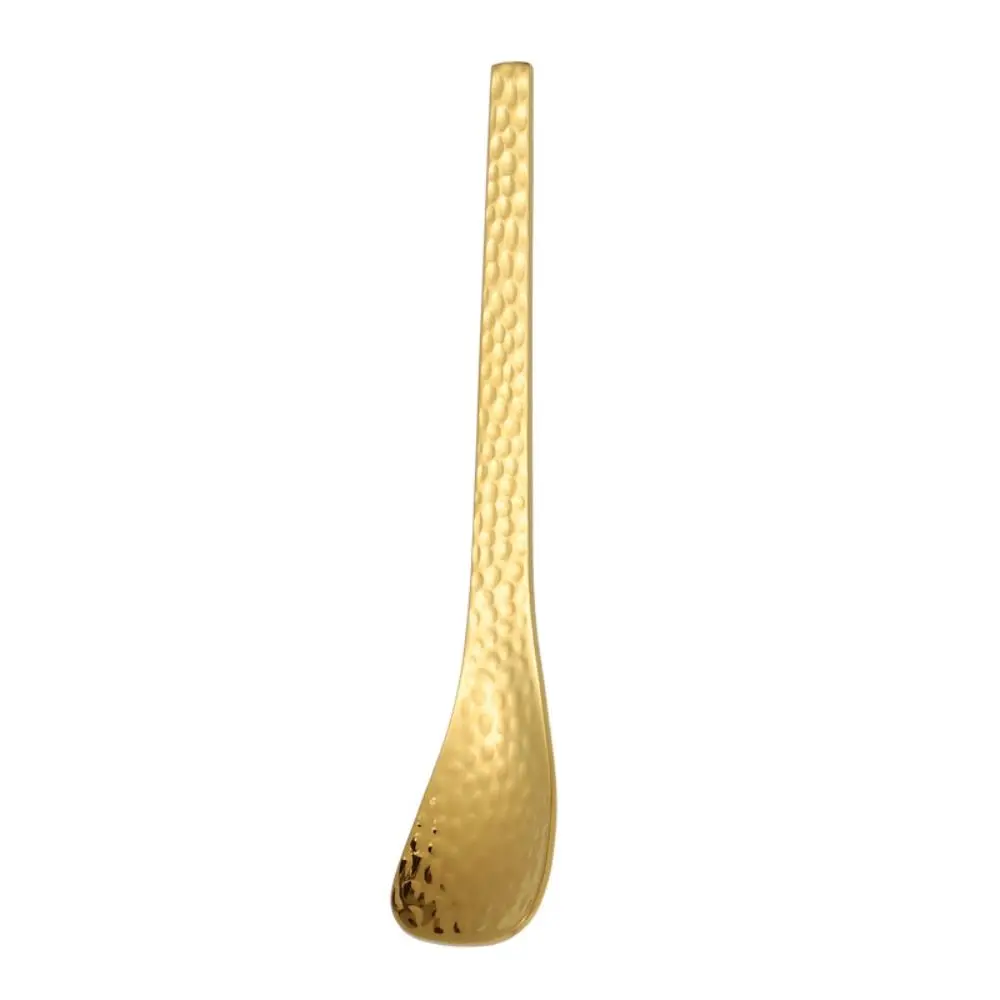 Creative 304 Stainless Steel Teaspoon Tableware Hammer Patte