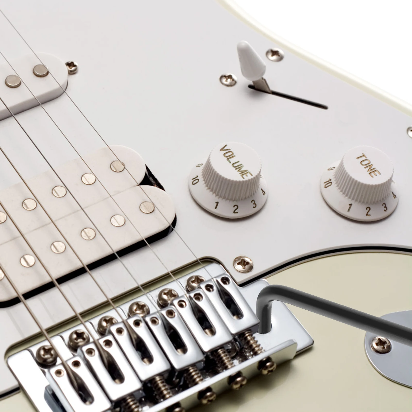 

Thread Tremolo Arm 6mm Electric Guitar Accessory Sturdy Material Smooth Surface Safe Use Long Service Life Thread Tremolo Arm