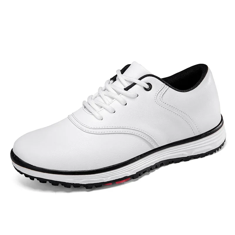 Men Women Golf Shoes Professional Spikeless Golf Sneakers Outdoor Walking Footwears