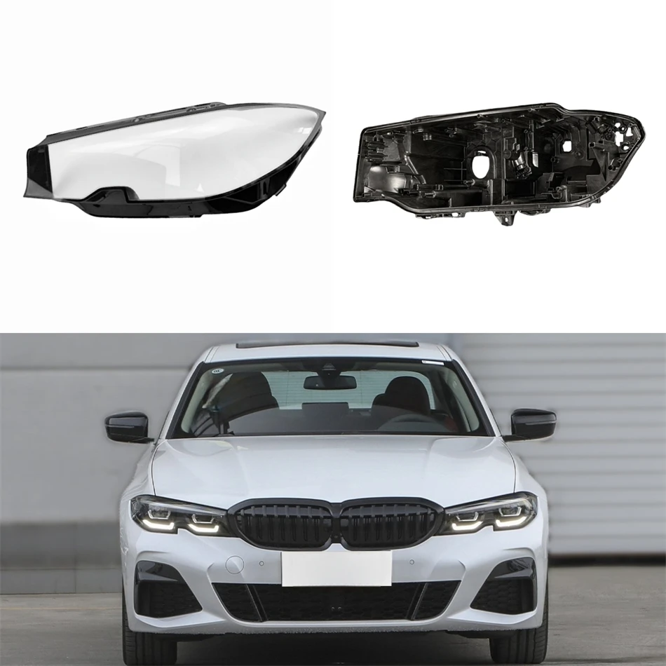 For BMW 3 Series G20 G28 325 330 2020 2021 2022 Articles Cars Base Head Lamp Shell Front Lamp Holder Headlights Lamp Cover