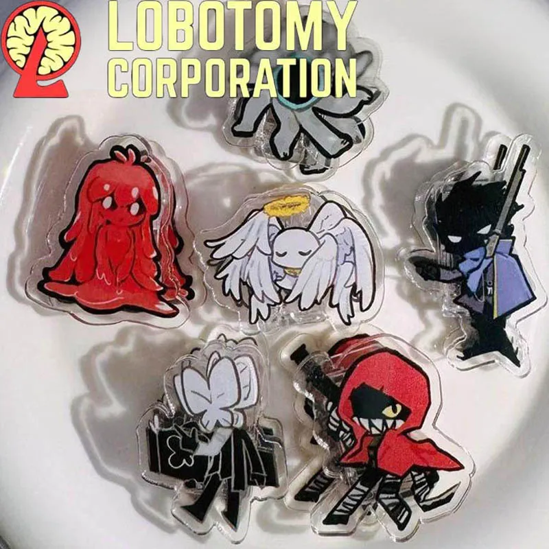 

Game Lobotomy Corporation Monster Management Simulation Geburah Cosplay Clip Acrylic Bookmark Folder Accessories Prop Gift