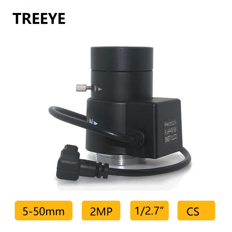 

HD 2.0Megapixel 5-50mm Lens Auto Iris Varifocal IP Camera HD 2MP CCTV Camera Lens CS Mount Security Camera Lens