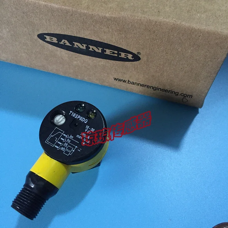 BANNER T18SP6DQ T18SP6LPQ T18SP6RQ Photoelectric Switch Sensor