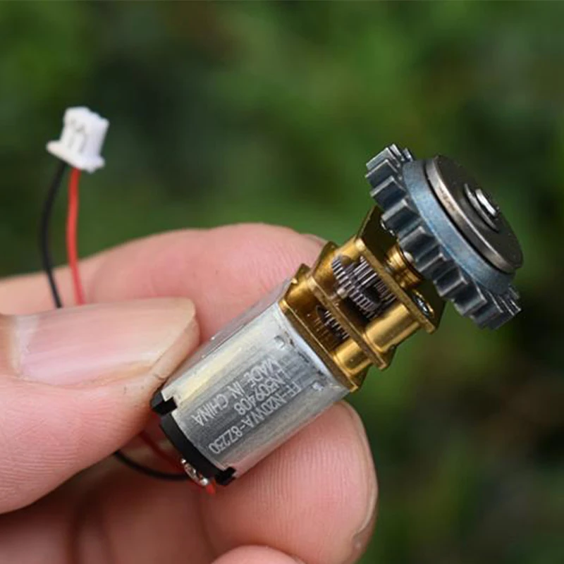 

GA12-N20 Mini 12mm Full Metal Gearbox Gear Motor DC 5V 6V 93-115RPM Slow Speed Micro Gearbox Reduction Motor DIY Motor