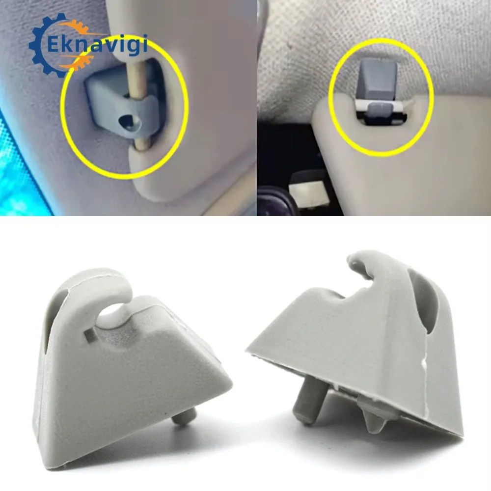 2PCS Sun Visor Clip 1438336 Corsa Vectra Astra F Meriva Zafira Insignia Calibra Vivaro Cavalier