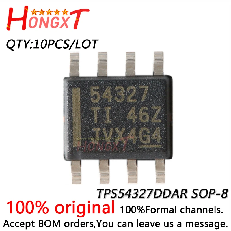 10PCS 100% NEW TPS54327DDAR SOP-8.Chipset