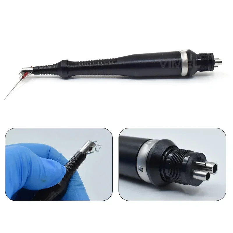 Dentals Sonics Handpiece with Root Canals File Needles MM1500 Dentals Sonics Air Endos System for Root Treatments