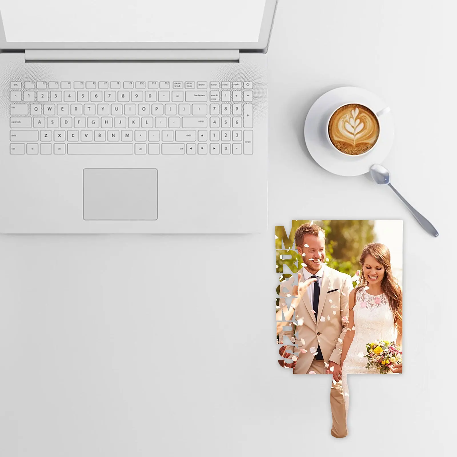 

Heat Transfer Photo Frame Marriage License Relationship Keepsake Sublimated Picture Aesthetic Bride and Groom Engagement