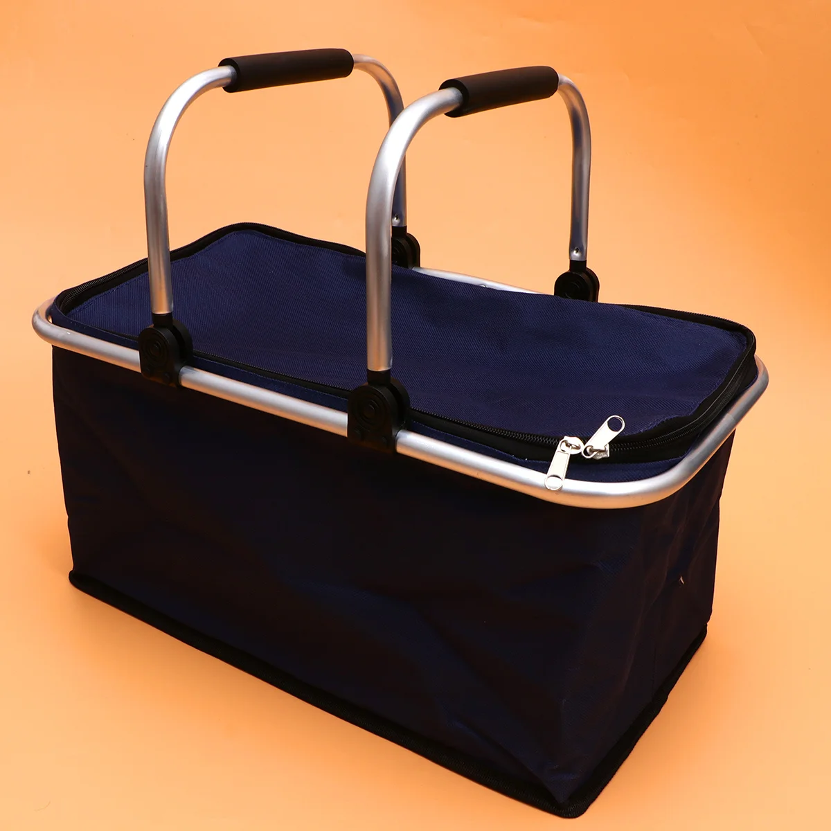 

Insulated Lunch Box Large Capacity Thermal Storage Container For Picnic Camping Beach Bbq Travel Car Use Navy