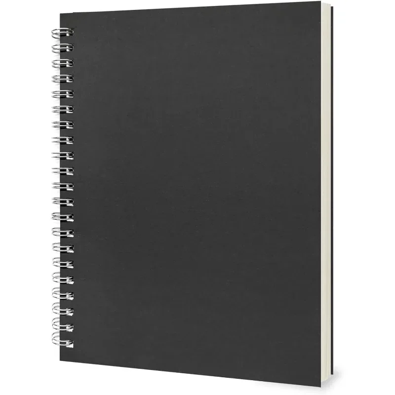 College Ruled Wirebound Spiral Notebook, College Ruled Notebook, 100 Pages, 50 Sheets, 7.48 x 5.11 Inch