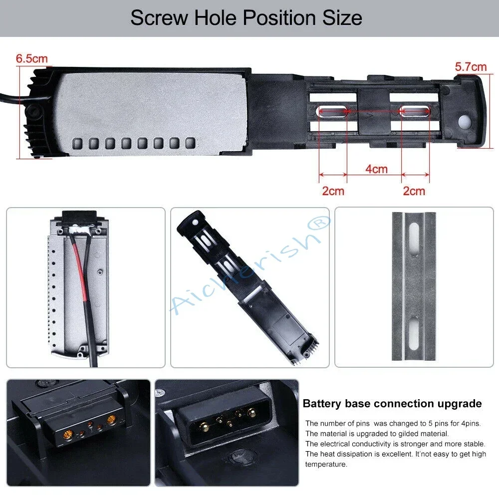 72V 20AH 30AH 40AH Hailong Battery 18650 Cells Pack 750W 1000W 1500W Lithium Battery