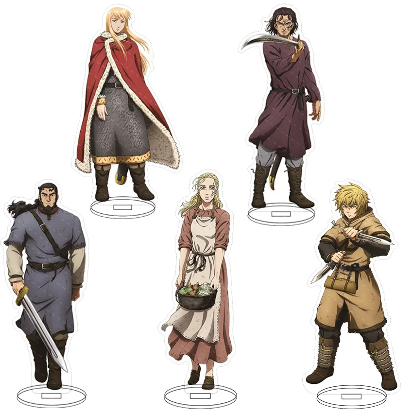Figura de Acrílico de Anime de 16 cm, Vinland Saga, Thorfinn Karlsefni, Thors, Lucius Artorius Castus, Canute, Adornos, Regalos