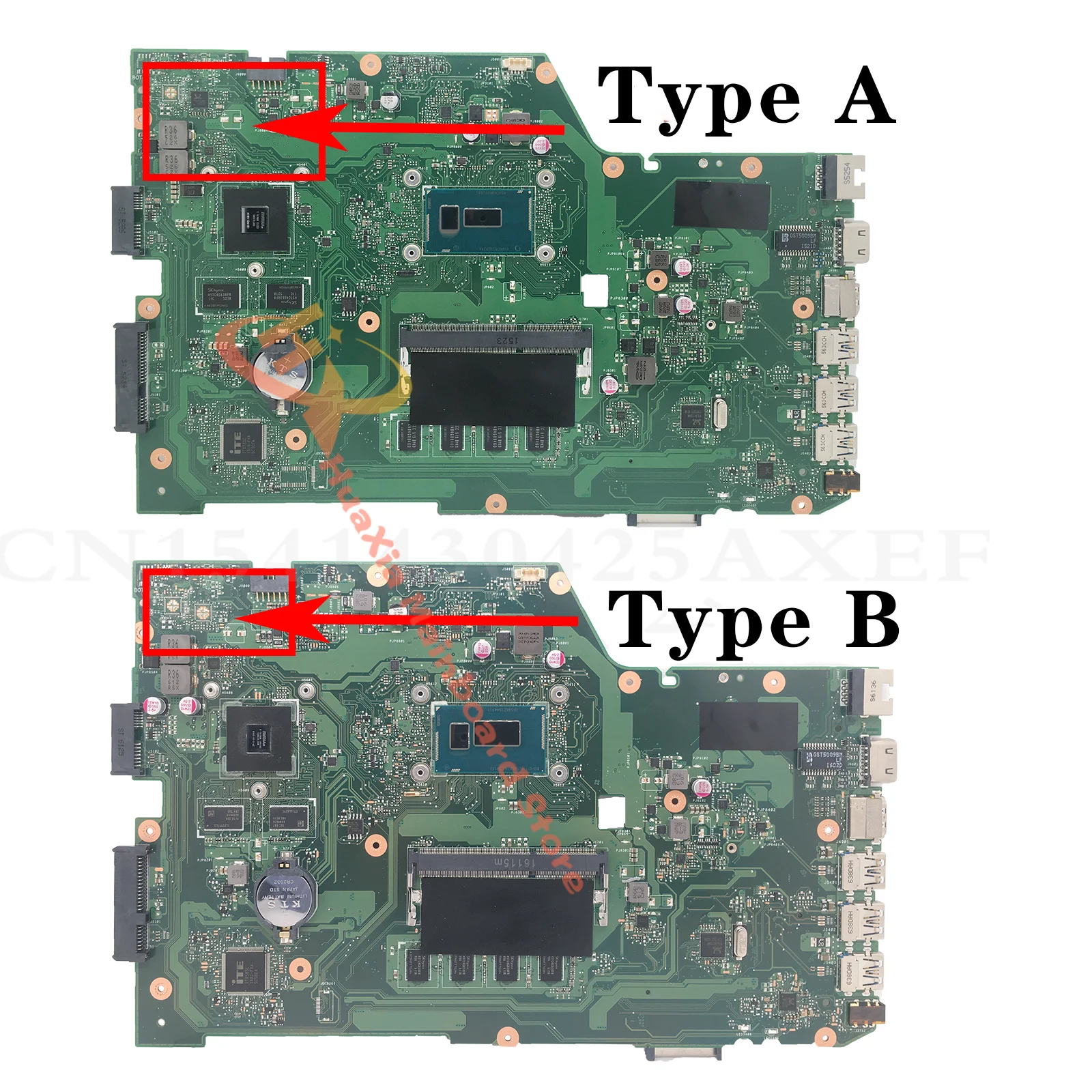 X751L Mainboard For ASUS X751LA K751LD F751LDV X751LD X751LDV X751LJ X751LB X751LN Laptop Motherboard 4G i3 i5 i7 4th/5th UMA/PM