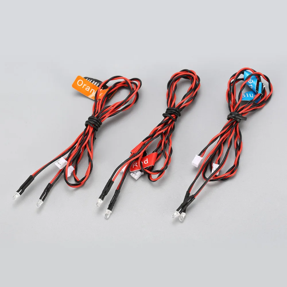 Hobbykit RC LED Light System Kit - Strobe Flash Chaser Effects With 4x 3mm LEDs