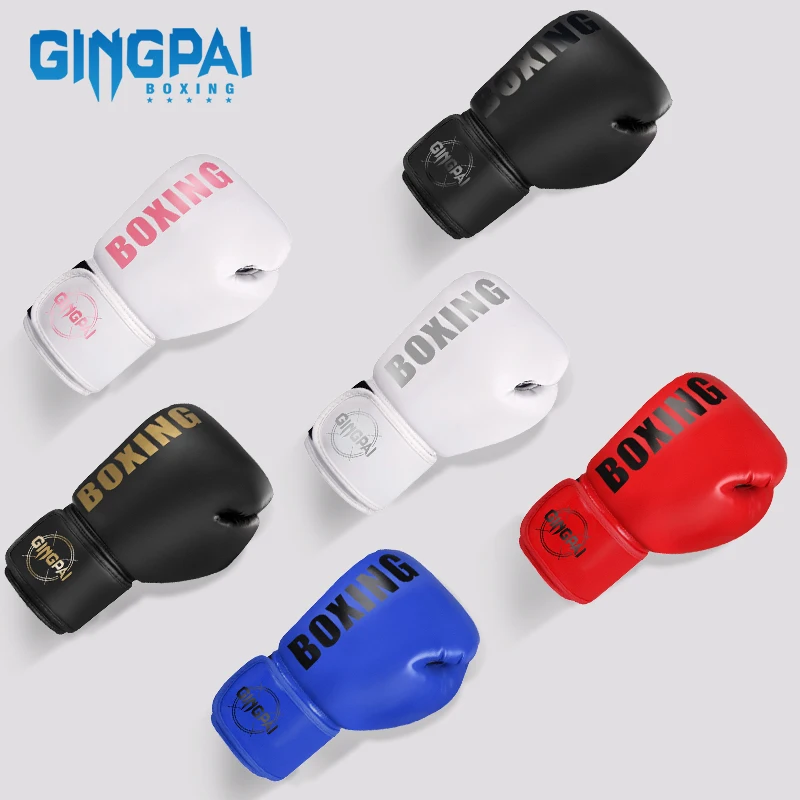 Professional Adult Sanda Muay Thai Boxing Set, Fighting Boxing Gloves, Men's and Women's Training, Fighting Children's Sandbags