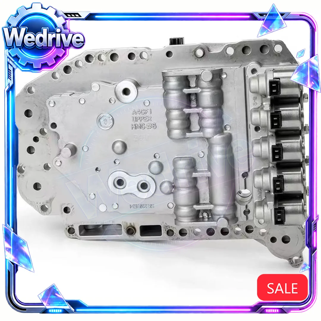 Original A4CF1 A4CF2 5F23 Auto Transmission Valve Body Assembly with Solenoid 46313-23000 for Hyundai Kia