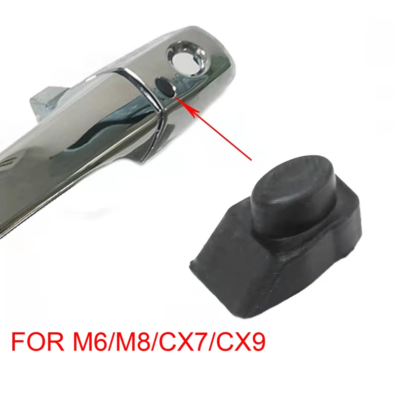 Fit For Mazda 6 Speed 6 Rx8 CX7 CX-9 Door Handle Switch Oval Button Fingerprint Acquisition Module Keyless Unlocking Cap