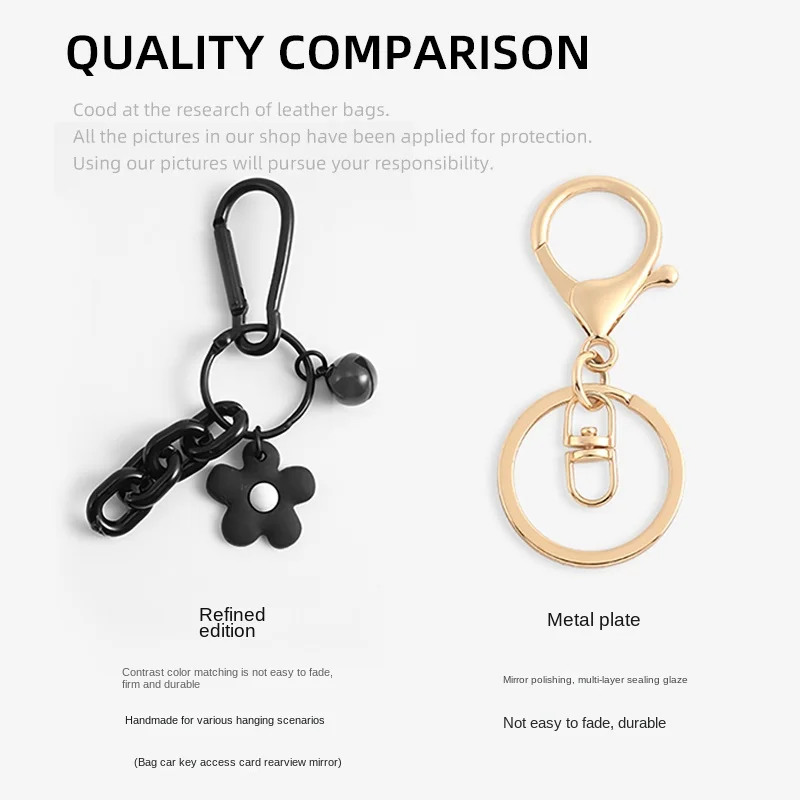 HAVREDELUXE Bag Charm Key Chain Pendant Mink Hair Small Briquettes Car Multi-functional Bag Plush Female Exquisite Pendant