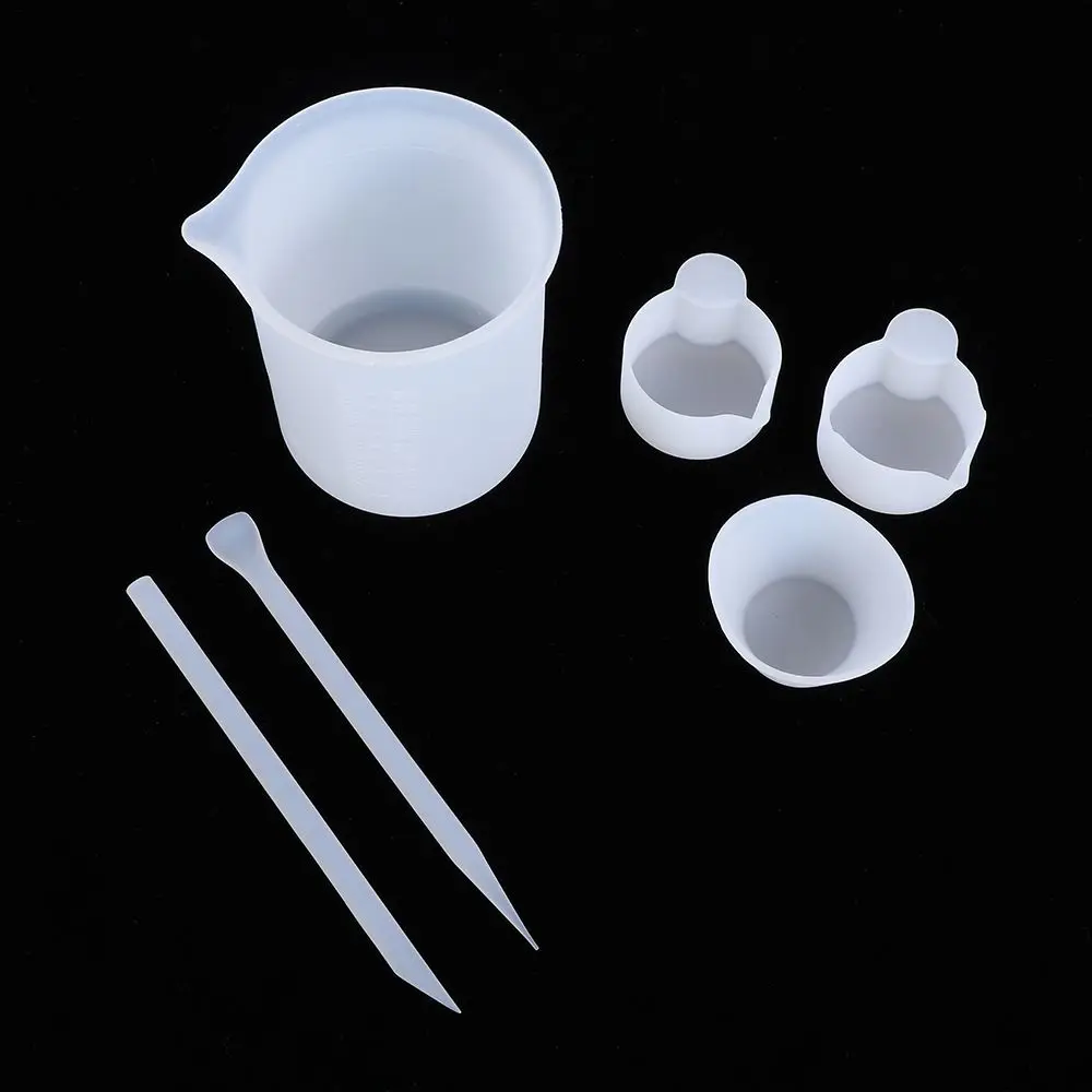 

Washable Stirring Stick Handmade Jewelry Making Tool Epoxy Resin Cup Silicone Mould Measuring Cup