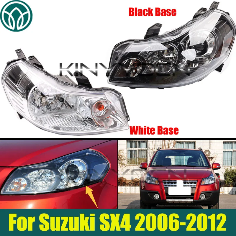 

Front Bumper Head Light Head Lamp For Suzuki SX4 2006 2007 2008 2009 2010 2011 2012 Car Light Headlight Headlamp