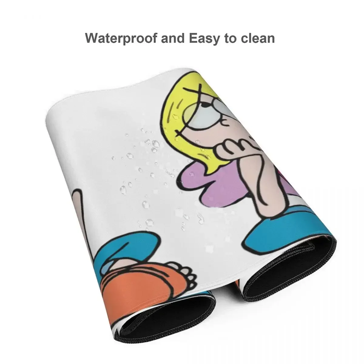 Lizzie Mcguire Large Mouse Pad Computer Keyboard Mouse Mat Gamer PC Laptop Desk Mat Office Accessories Table Mats