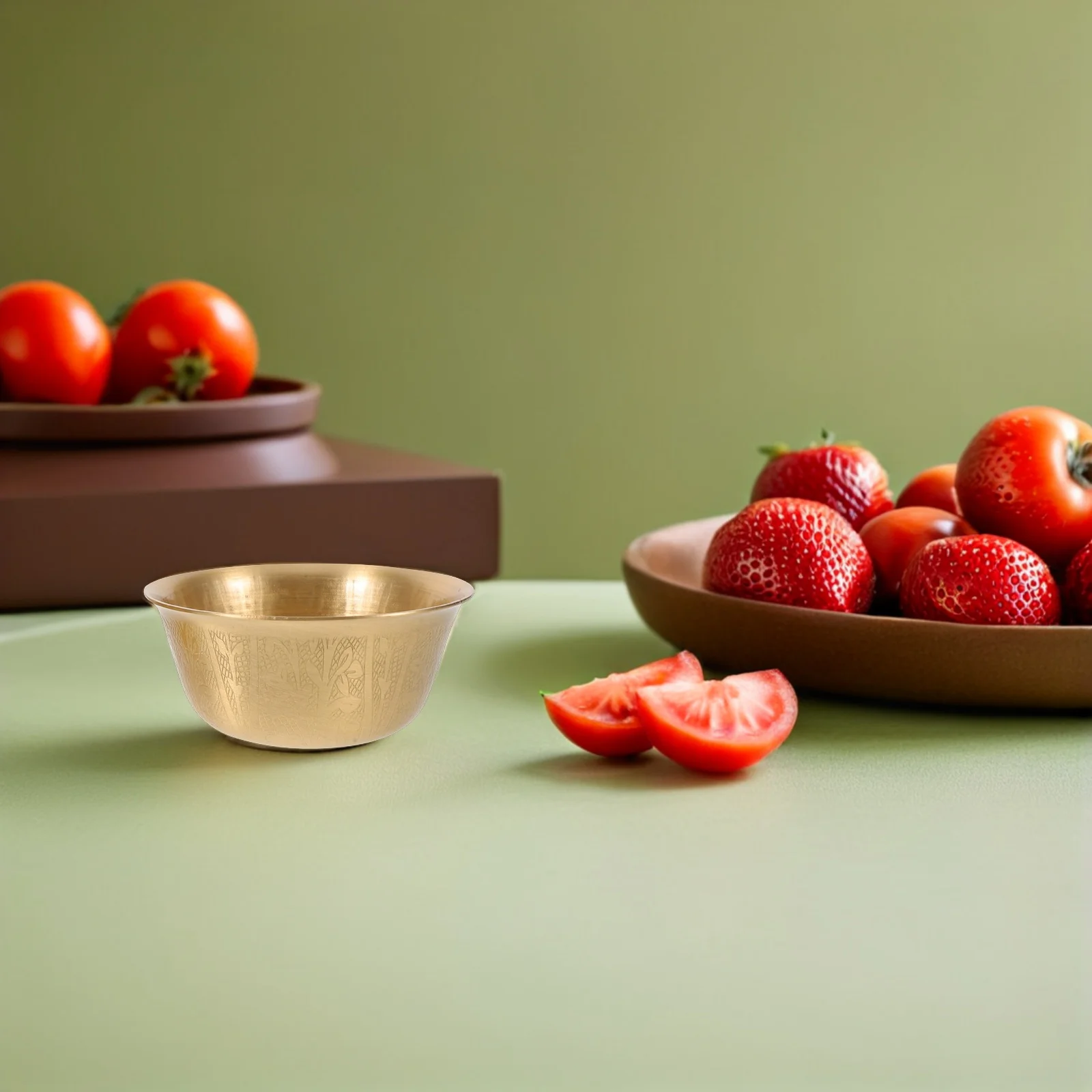 

2 медные чаши для храма, 2,5 и 2,9 дюйма, для ритуалов, домашнего алтаря, декоративные чаши, денежница