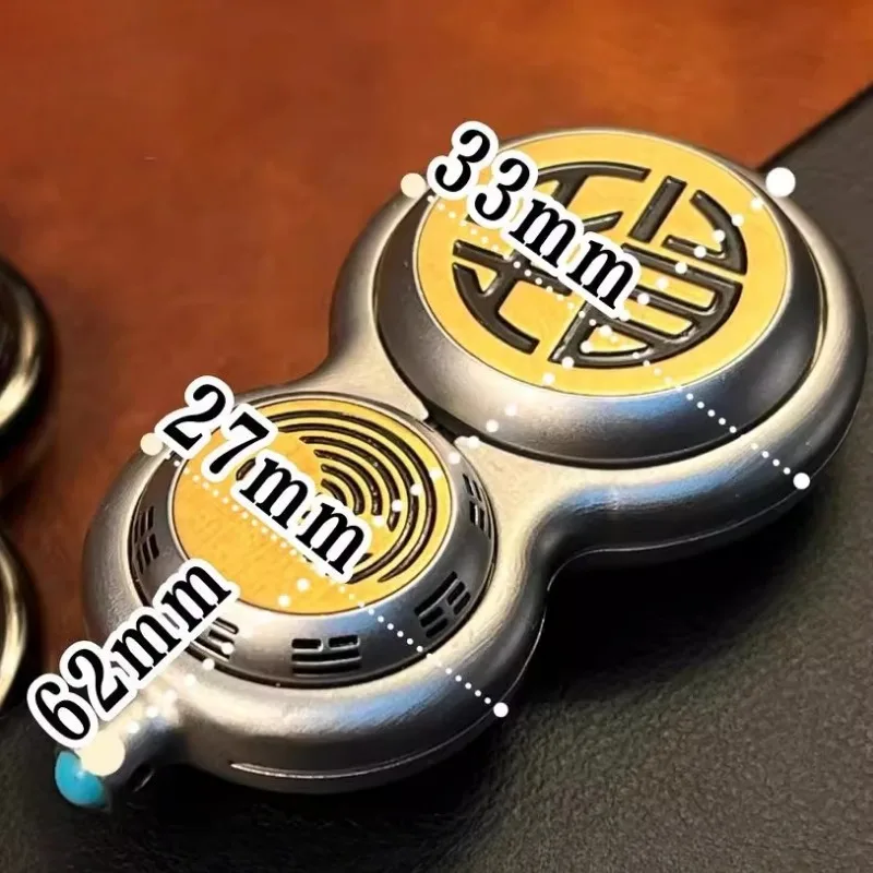 Metal slider fidget catraca roda moeda háptica cartão de impulso magnético fidget rolo spinner edc alívio do estresse brinquedo sensorial ansiedade