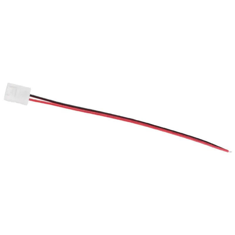AB13-50Pcs LED Tape Connector 2Pin LED Strip Accessories Connectors For 2835 3528 5050 5730 5630 SMD LED Strip