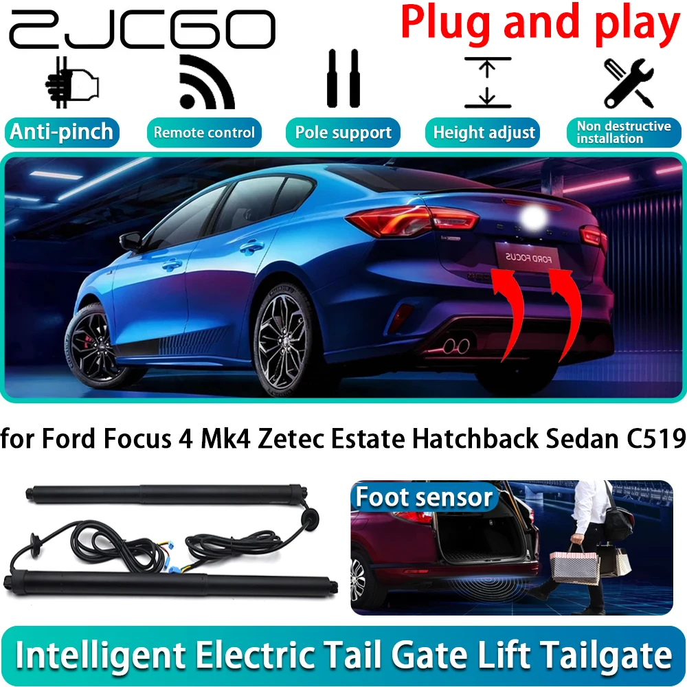 

for Ford Focus 4 Mk4 Zetec Estate Hatchback Sedan C519 OEM Electric Powered Tailgate Power Liftgate Automatic Tailgate System