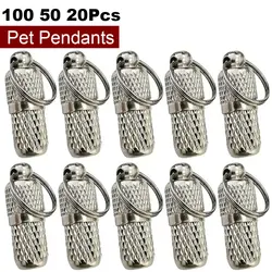 Wholesale 100 50 20Pcs Pendants ID Tags Hanging For Dogs Collar & Cats Personalized Tags For Anti- Lost Name ID Tag
