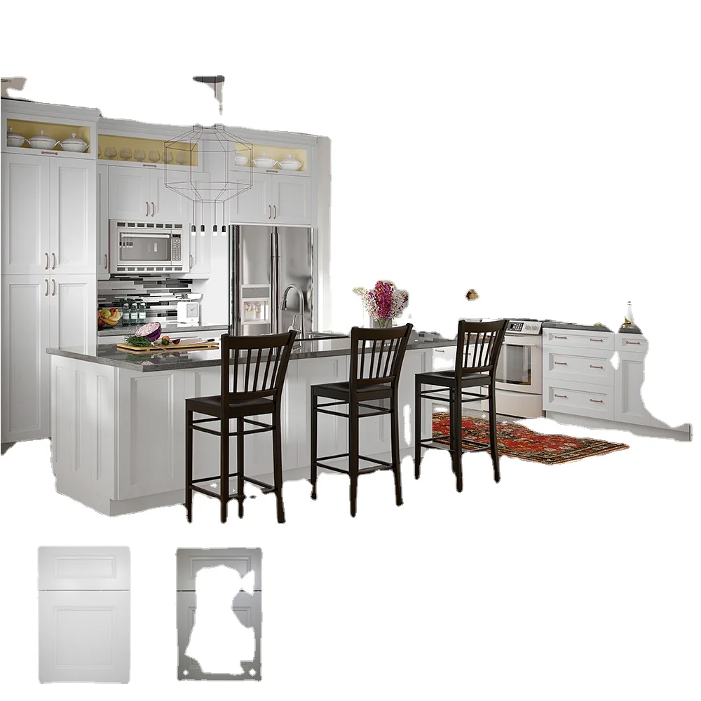 

Standards RTA Solid Wood Shaker Modular Kitchen Cabinets