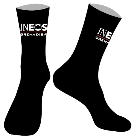 LASER CUT ONE PAIR 2025 INEOS Grenadier TEAM Cycling Socks Antislip Bike Racing MITI Breathable FOR Men and Women