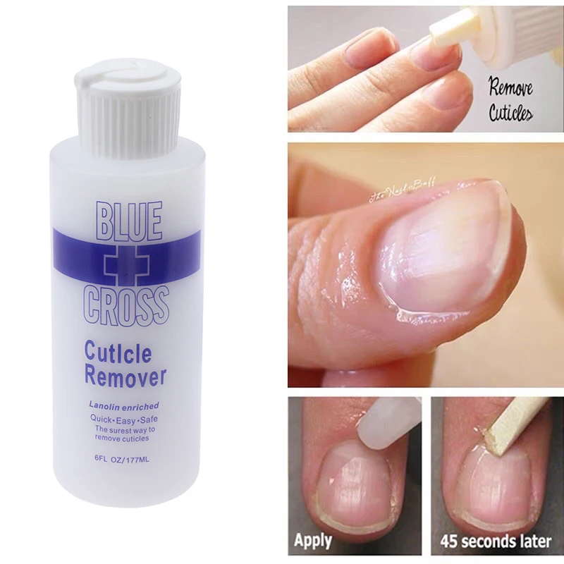 30/177ml Foot Cuticle Remove Dead Foot Exfoliator Softener Remove Dead Skin and Calluses Foot Mask Pedicure Nail Enhancer